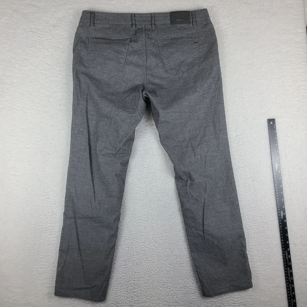 BRAX Pants Mens 40x32 Gray Chuck Modern Fit Trousers‎ Dress Slacks